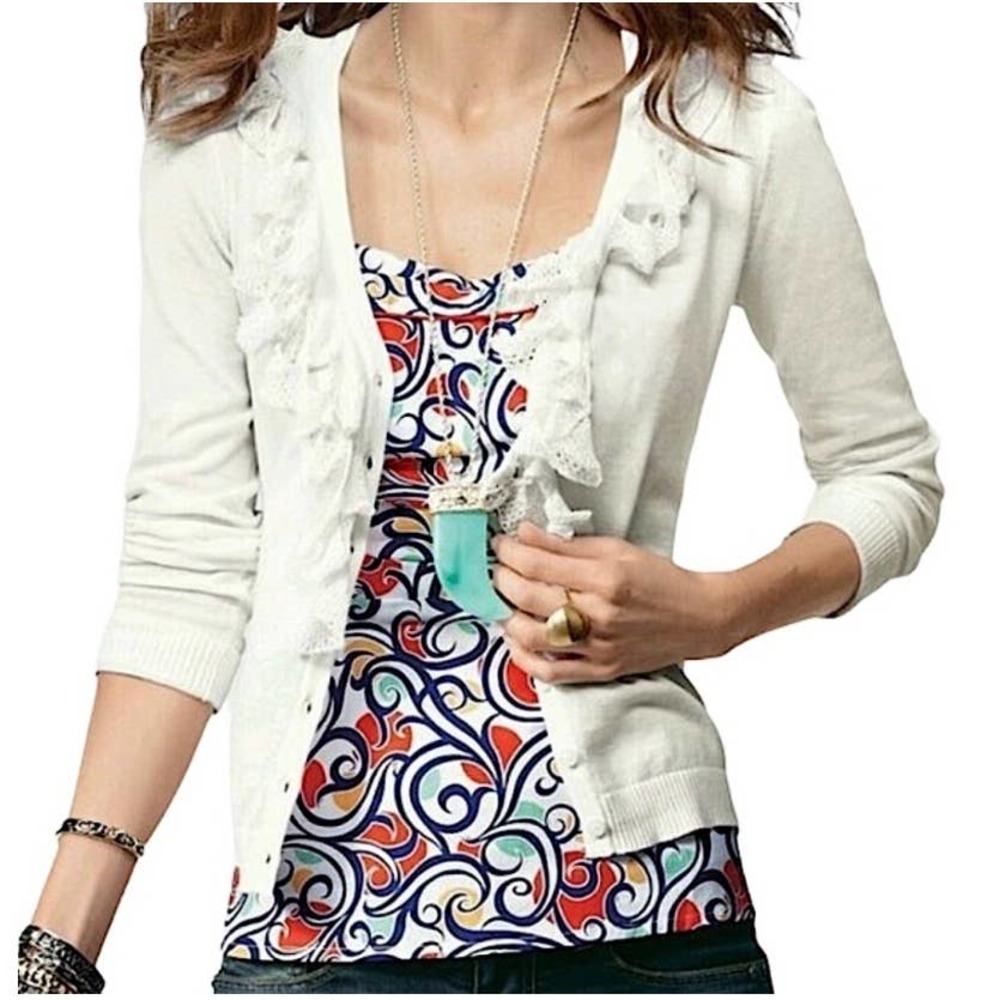 Cabi Keepsake Peplum Multi Color Adjustable Strap… - image 2